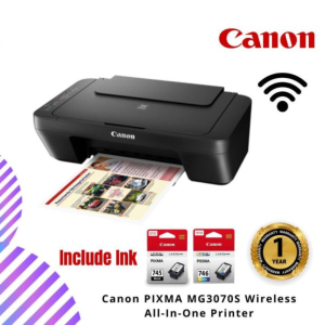 Canon PIXMA MG3070S Wireless All-In-One Printer