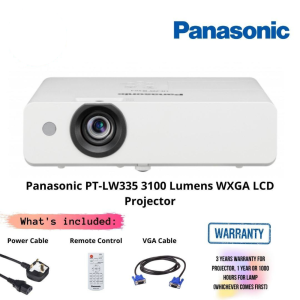 Panasonic PT-LW335 3100 Lumens WXGA LCD Projector