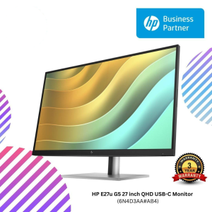 HP E27u G5 27 inch QHD USB-C Monitor (6N4D3AA#AB4)