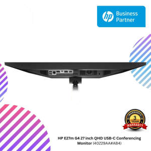 HP E27m G4 27 inch QHD USB-C Conferencing Monitor (40Z29AA#AB4)