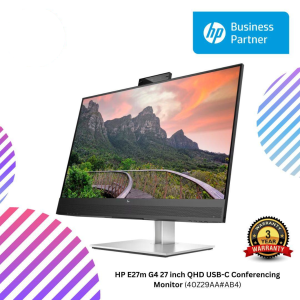 HP E27m G4 27 inch QHD USB-C Conferencing Monitor (40Z29AA#AB4)