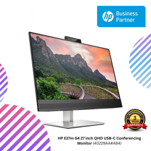 HP E27m G4 27 inch QHD USB-C Conferencing Monitor (40Z29AA#AB4)