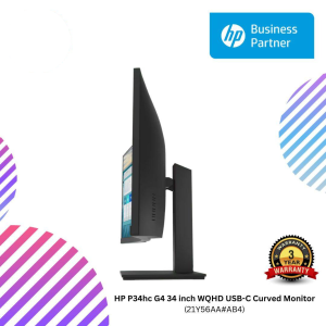 HP P34hc G4 34 inch WQHD USB-C Curved Monitor (21Y56AA#AB4)