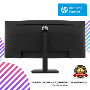 HP P34hc G4 34 inch WQHD USB-C Curved Monitor (21Y56AA#AB4)