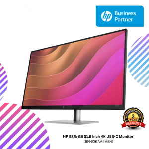 HP E32k G5 31.5 inch 4K USB-C Monitor  (6N4D6AA#AB4)