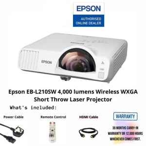 Copy of online img - 2024-12-12T104039.779 Epson EB-L210SW 4,000 lumens Wireless WXGA Short Throw Laser Projector