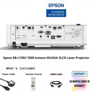 Epson EB-L730U 7000 lumens WUXGA 3LCD Laser Projector