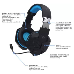 Copy of online img - 2024-12-12T113904.472 ALCATROZ X-CRAFT HP GOLD 2000 BLUETOOTH GAMING HEADPHONES WITH MIC
