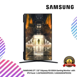 SAMSUNG 27" / 32" Odyssey G5 G50A Gaming Monitor  with IPS Panel  ( LS27AG500PEXXS / LS32AG504PEXXS)