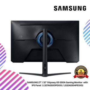 SAMSUNG 27" / 32" Odyssey G5 G50A Gaming Monitor  with IPS Panel  ( LS27AG500PEXXS / LS32AG504PEXXS)