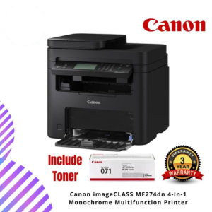 Canon imageCLASS MF274dn 4-in-1 Monochrome Multifunction Printer  - Print, Scan, Copy, Fax