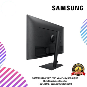 SAMSUNG 24" / 27" / 32" ViewFinity S60A QHD High Resolution Monitor ( S24A600 / S27A600 / S32A600 )