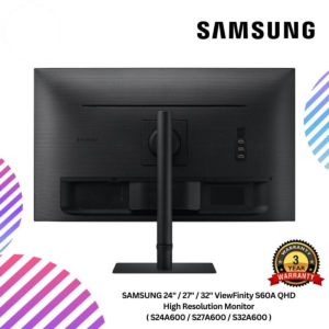 SAMSUNG 24" / 27" / 32" ViewFinity S60A QHD High Resolution Monitor ( S24A600 / S27A600 / S32A600 )