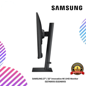 SAMSUNG 27" / 32" innovative 4K UHD Monitor  (S27A800) (S32A800)