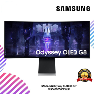 SAMSUNG Odyssey OLED G8 34" Monitor ( LS34BG850SEXXS )