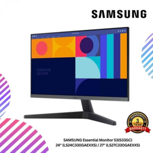 SAMSUNG Essential Monitor S3(S33GC) 24" (LS24C330GAEXXS) / 27" (LS27C330GAEXXS)