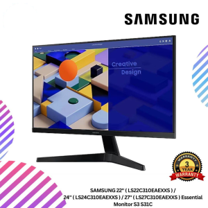 SAMSUNG 22" ( LS22C310EAEXXS ) / 24" ( LS24C310EAEXXS ) / 27" ( LS27C310EAEXXS ) Essential Monitor S3 S31C