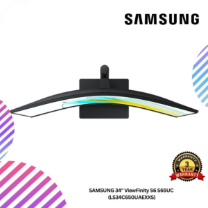 SAMSUNG 34" ViewFinity S6 S65UC Monitor (LS34C650UAEXXS)