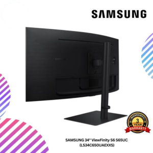 SAMSUNG 34" ViewFinity S6 S65UC Monitor (LS34C650UAEXXS)