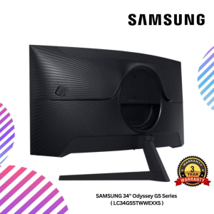 SAMSUNG 34" Odyssey G5 Series Monitor ( LC34G55TWWEXXS )