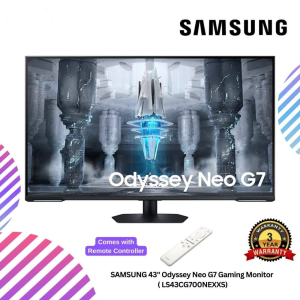 SAMSUNG 43" Odyssey Neo G7 Gaming Monitor  ( LS43CG700NEXXS)