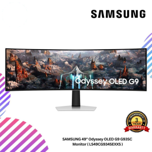 SAMSUNG 49" Odyssey OLED G9 G93SC  Monitor ( LS49CG934SEXXS )