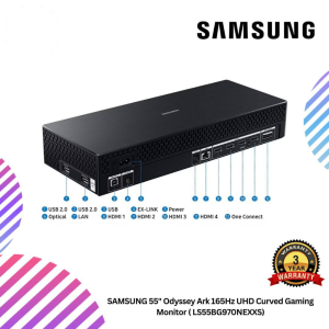 SAMSUNG 55" Odyssey Ark 165Hz UHD Curved Gaming Monitor ( LS55BG970NEXXS)
