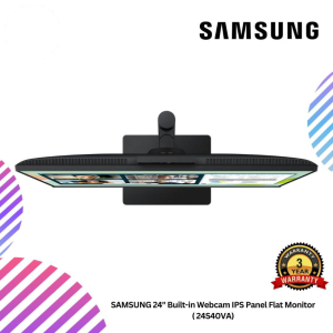 online (82) SAMSUNG 24" Built-in Webcam IPS Panel Flat Monitor ( 24S40VA)