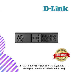 D-Link DIS-200G-12SW 12-Port Gigabit Smart Managed Industrial Switch-Wide Temp