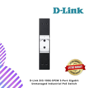 D-Link DIS-100G-5PSW 5-Port Gigabit Unmanaged Industrial PoE Switch