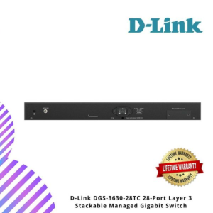 D-Link DGS-3630-28TC 28-Port Layer 3 Stackable Managed Gigabit Switch