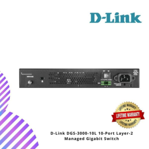 D-Link DGS-3000-10L 10-Port Layer-2 Managed Gigabit Switch
