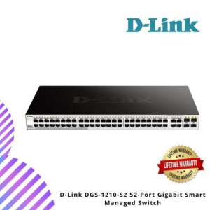 D-Link DGS-1210-52 52-Port Gigabit Smart Managed Switch