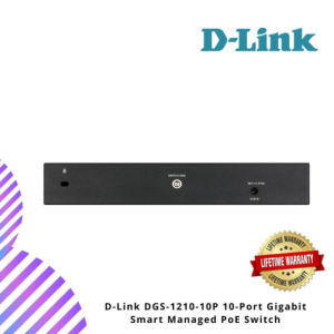 D-Link DGS-1210-10P 10-Port Gigabit Smart Managed PoE Switch