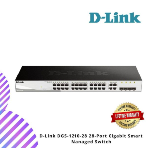 D-Link DGS-1210-28 28-Port Gigabit Smart Managed Switch