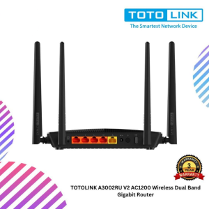 TOTOLINK A3002RU V2 AC1200 Wireless Dual Band Gigabit Router