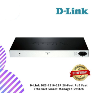 D-Link DES-1210-28P 28-Port PoE Fast Ethernet Smart Managed Switch