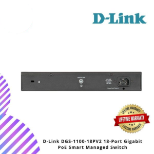 D-Link DGS-1100-18P 18-Port Gigabit PoE Smart Managed Switch