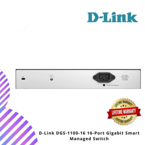 D-Link DGS-1100-16 16-Port Gigabit Smart Managed Switch