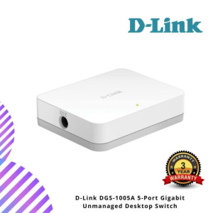 D-Link DGS-1005A 5-Port Gigabit Unmanaged Desktop Switch