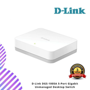D-Link DGS-1005A 5-Port Gigabit Unmanaged Desktop Switch
