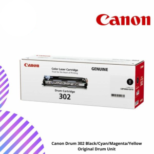 Canon Drum 302 Black/Cyan/Magenta/Yellow Original Drum Unit