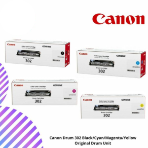 Canon Drum 302 Black/Cyan/Magenta/Yellow Original Drum Unit