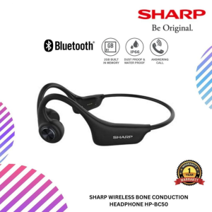 SHARP Wireless Bone Conduction Headphone HP-BC50