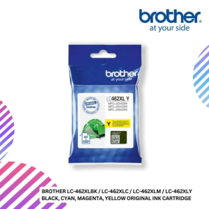 BROTHER LC-462XLBK / LC-462XLC / LC-462XLM / LC-462XLY Black, Cyan, Magenta, Yellow Original Ink Cartridge