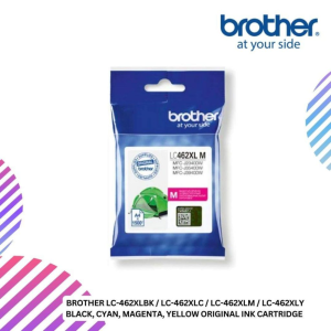 BROTHER LC-462XLBK / LC-462XLC / LC-462XLM / LC-462XLY Black, Cyan, Magenta, Yellow Original Ink Cartridge