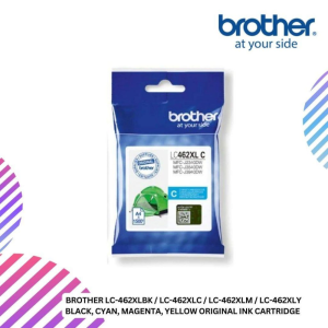 BROTHER LC-462XLBK / LC-462XLC / LC-462XLM / LC-462XLY Black, Cyan, Magenta, Yellow Original Ink Cartridge
