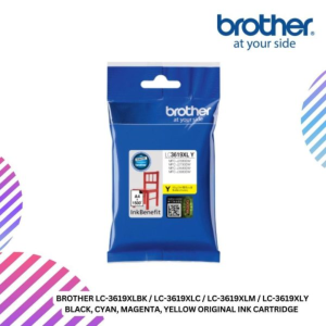 BROTHER LC-3619XLBK / LC-3619XLC / LC-3619XLM / LC-3619XLY Black, Cyan, Magenta, Yellow Original Ink Cartridge