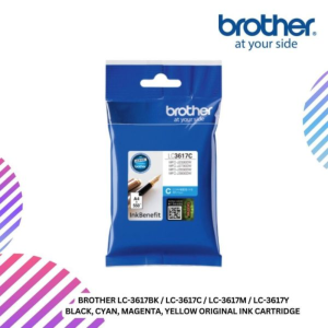 BROTHER LC-3617BK / LC-3617C / LC-3617M / LC-3617Y Black, Cyan, Magenta, Yellow Original Ink Cartridge
