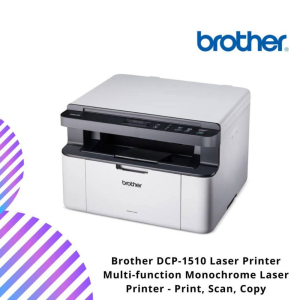 Brother DCP-1510 Laser Printer Multi-function Monochrome Laser Printer - Print, Scan, Copy